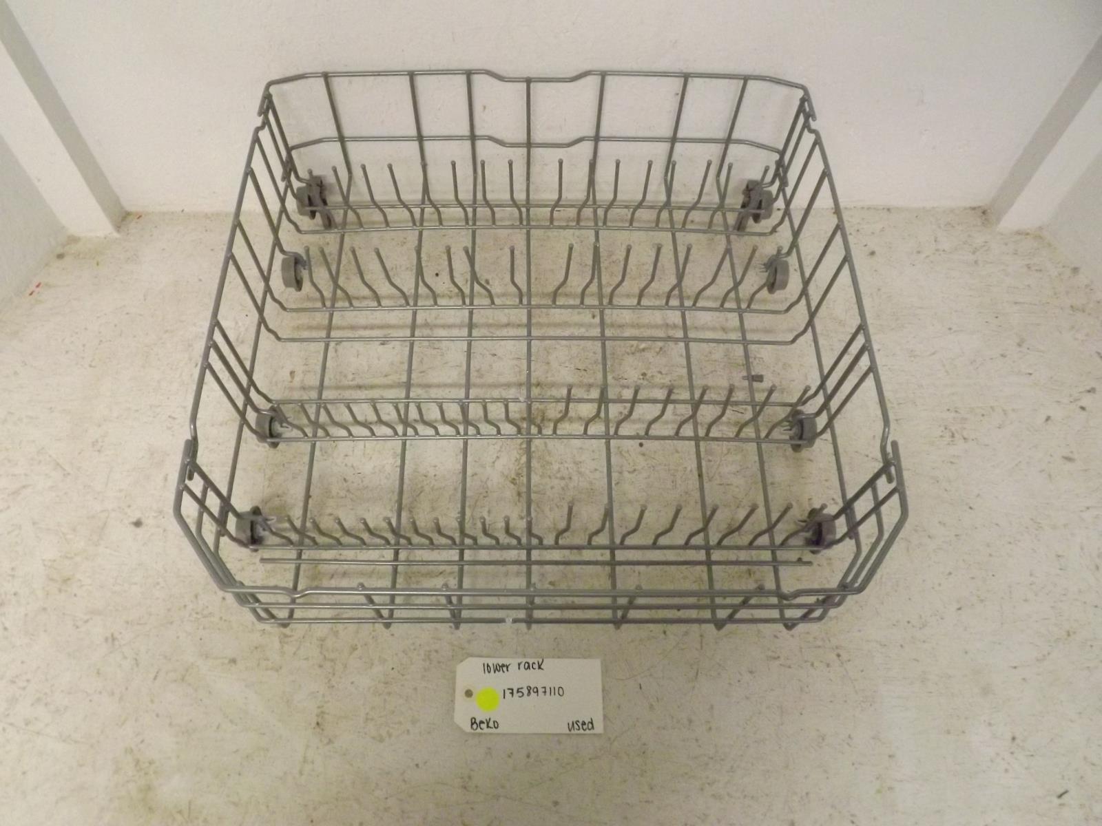 Beko Dishwasher 175897110 Lower Rack Used Beko Dishwasher 175897110 Lower Rack Used